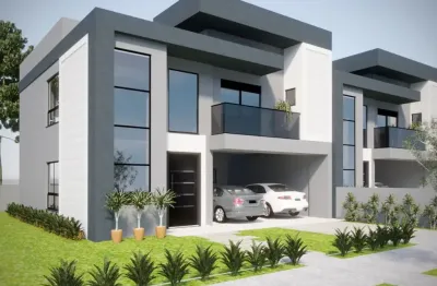 Campo comprido - 175m2 - sobrado 03 suites, bwc social, lavabo, 03 a 04 vagas, de frente alto padrão, novo, a 500 metros do terminal campo comprido, rua tranquila