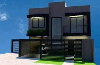 Pinheirinho - 80,36m2 - sobrado 03 quartos, suite, garagem, em condominio , em construção