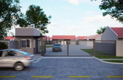 Fazenda rio grande - 49,20m2 - sinal negocio a partir de r$1.004,00 - bairro estados - otimas casas em condominio