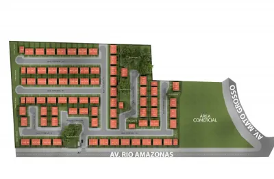 Fazenda rio grande - 49,20m2 - sinal negocio a partir de r$1.004,00 - bairro estados - otimas casas em condominio