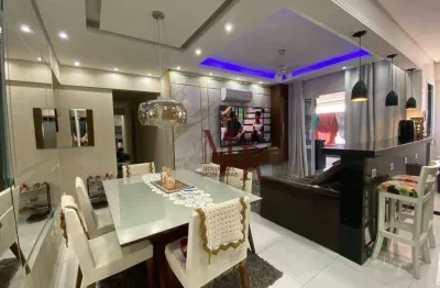 Apartamento à venda, 84 m² por r$ 690.000,00 - boqueirão - praia grande/sp
