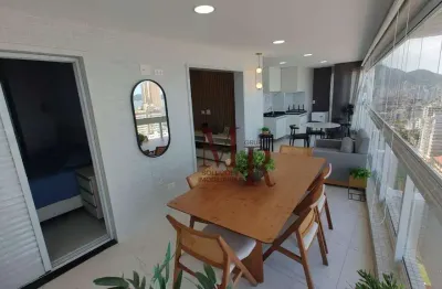 Apartamento com 3 dormitórios à venda, 148 m² por r$ 1.700.000,00 - vila guilhermina - praia grande/sp