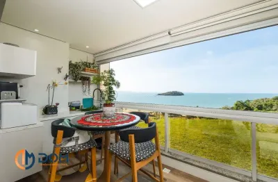 Excelente cobertura mobiliada com 128m² de área privativa, aproximadamente 50 metros da praia de canajurê, florianópolis/sc.