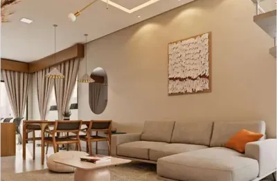 Sobrado com 2 suítes em loteamento planejado - aproximadamente 3,5 km da praia de canasvieiras