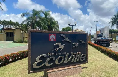 Reserva ecoville – casa condomínio fechado 04 suítes e 260m², disponível para venda por r$1.200.000 ou locação por r$6.500/mês, em lauro de freitas/ba