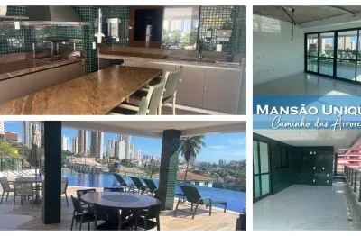 Mansão unique – apartamento de alto padrão com 04 suítes e 213m², disponível para venda por r$2.700.000 no caminho das árvores