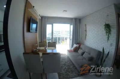 Apartamento 02 quartos mobiliado, com área de lazer completa