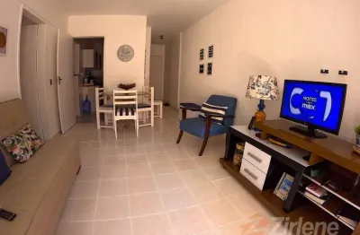 Apartamento de 1 quarto na praia do morro a poucos metros da praia.