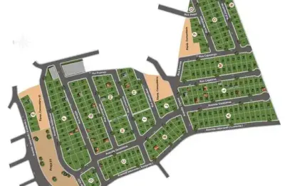 Lotes em loteamento com infraestrutura completa: água, luz e esgoto