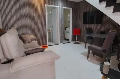Casa em condomínio fechado com 2 quartos à venda na Vila Voturua, São Vicente 