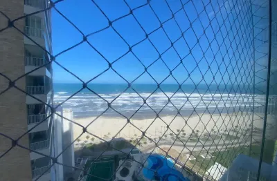 Apartamento pé na areia com lazer de clube - praia grande/sp