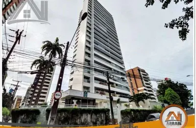 Apartamento com 3 dormitórios à venda, 90 m² por r$ 875.000,00 - meireles - fortaleza/ce