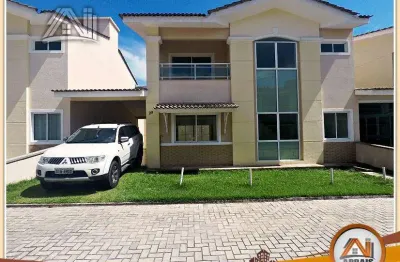 Casa em condomínio fechado com 3 quartos à venda na Avenida Odilon Guimarães, Lagoa Redonda, Fortaleza