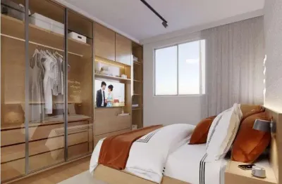 Apartamento com 2 quartos à venda na Rua Santa Quitéria, Parreão, Fortaleza