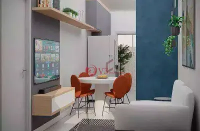 Apartamento com 2 dormitórios à venda, 43 m² por r$ 280.000,00 - patriarca - são paulo/sp