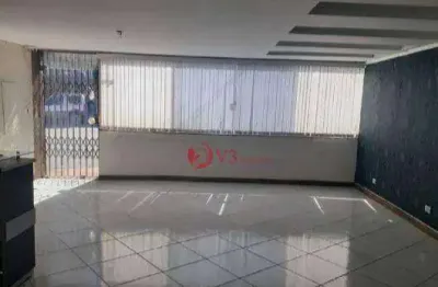 Salão para alugar, 175 m² por r$ 10.980,00/mês - jardim anália franco - são paulo/sp