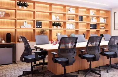 Andar corporativo para alugar, 345m² por r$ 53.750/mês