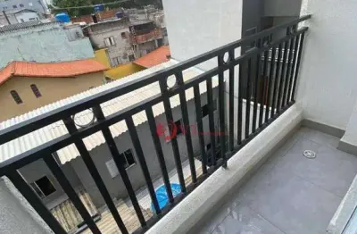 Apartamento com 2 dormitórios para alugar, 32 m² por r$ 1.830,00/mês - vila guilhermina - são paulo/sp