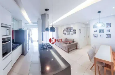 Apartamento a venda no belenzinho 2 dormitórios sendo 1 suíte, 1 vaga, 69 m²