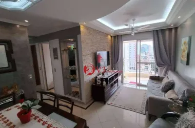 Apartamento a venda no tatuapé 3 dormitórios sendo 1 suíte, 2 vagas, 72 m²