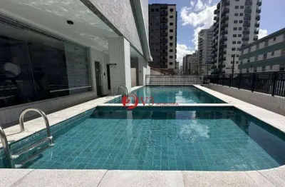 Apartamento com 3 dormitórios à venda, 109 m² por R$ 1.041.865,00 - Vila Guilhermina - Praia Grande/SP