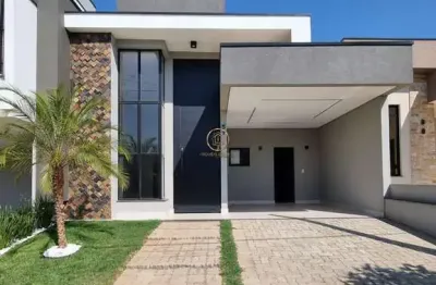 Casa a venda em Paulínia, 140m², 3 suítes e escritório - Residencial Jardim dos Lirios