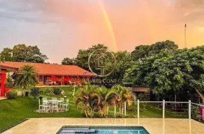 Chácara à venda em Campinas, Sousas, com 5 quartos, com 350 m², Condomínio Colinas do Atibaia