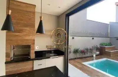 Casa à venda em Paulínia, Vila Monte Alegre, com 3 suítes, com 173 m²