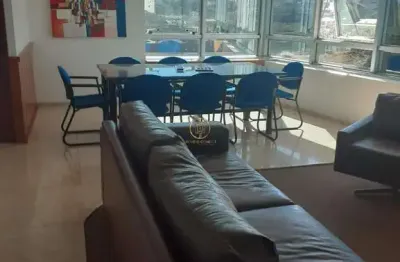 Sala à venda em Campinas, Cambuí, com 104 m², Condomínio Edifício Hannover Tower