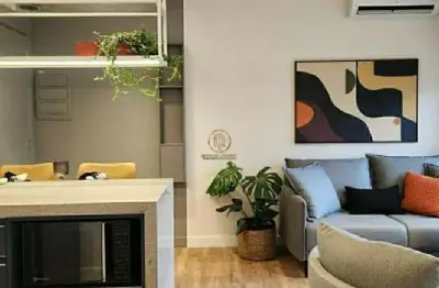 Apartamento à venda em Campinas, Cambuí, com 1 suíte, com 38 m², Lille Cambuí