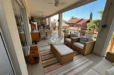 Casa à venda em Campinas, Loteamento Caminhos de São Conrado,(sousas), com 4 suítes, com 310 m²