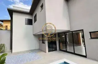 Casa à venda em Campinas, Loteamento Caminhos de São Conrado,(sousas), com 3 suítes, com 215 m²