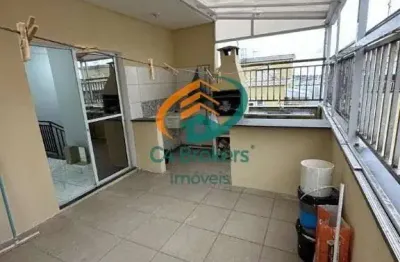 Apartamento duplex com 2 dormitórios à venda, 87 m² por r$ 340.000,00 - jardim silvestre - guarulhos/sp|