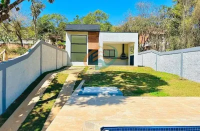 Casa em pedra vermelha (terra preta) - mairiporã, sp