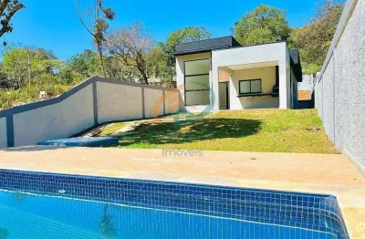Casa em pedra vermelha (terra preta) - mairiporã, sp