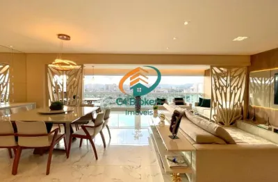 Apartamento 168 metros mobiliado em jardim santa mena - guarulhos, sp