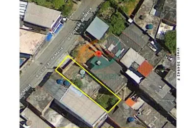 Terreno com declive 7x20 em jardim leblon - guarulhos, sp