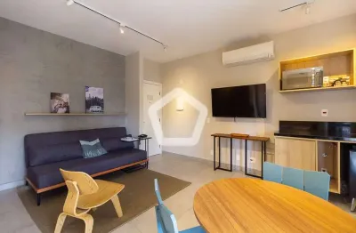 Apartamento com 1 quarto à venda na Rua Amauri, 513, Chácara Itaim, São Paulo por R$ 810.000