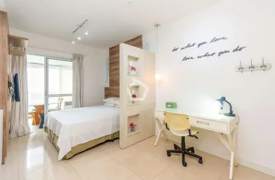 Apartamento com 1 quarto à venda na Avenida Aratãs, 400, Indianópolis, São Paulo por R$ 852.000