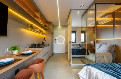 Kitnet / Stúdio à venda na Alameda Raja Gabaglia, 271, Vila Olímpia, São Paulo por R$ 565.000