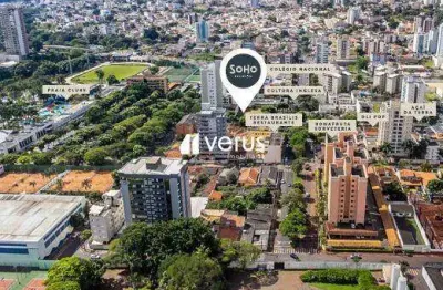 Apartamento à venda, 1 quarto, 1 suíte, 2 vagas, copacabana - uberlândia/mg