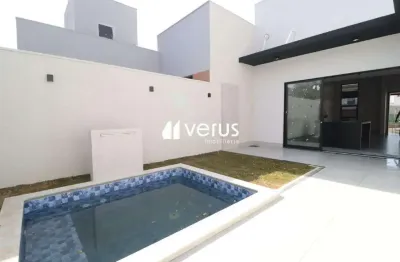 Casa em condomínio no grand ville (uberlândia) - 3 dormitórios, 4 vagas, lazer completo