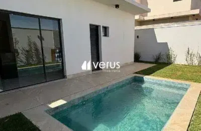 Casa no grand ville, uberlândia – 3 suítes, 2 vagas, condomínio completo