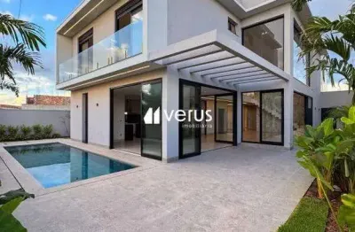 Casa em condomínio à venda, 4 quartos, 4 suítes, 2 vagas, granja marileusa - uberlândia/mg