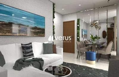 Apartamento à venda, 2 quartos, 1 suíte, 1 vaga, tibery - uberlândia/mg