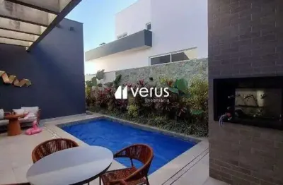 Casa em condomínio para aluguel, 3 quartos, 3 suítes, 2 vagas, gavea - uberlândia/mg