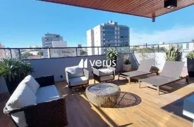 Cobertura duplex para aluguel, 3 quartos, 2 suítes, 4 vagas, saraiva - uberlândia/mg