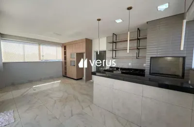 Cobertura duplex para aluguel, 3 quartos, 3 suítes, 2 vagas, patrimonio - uberlândia/mg