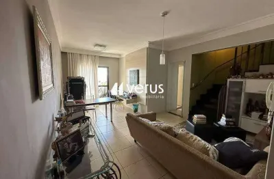 Cobertura duplex à venda, 4 quartos, 1 suíte, 2 vagas, santa mônica - uberlândia/mg