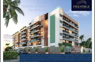 Praia do francês - apartamentos quarto e sala, 2 e 3 quartos